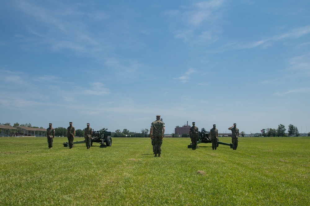 Guns Salute for Independence Day Tribute