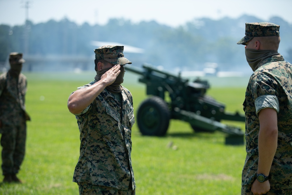 Guns Salute for Independence Day Tribute