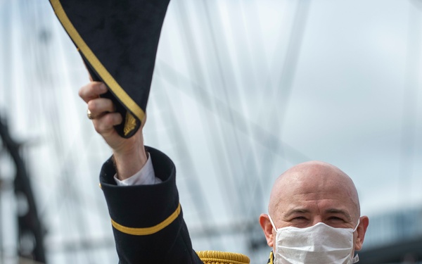 USS Constitution celebrates the Facebook Live