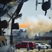 USS Constitution fires a 21 gun salute for Facebook Live