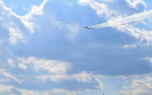 Salute to America over Philadelphia