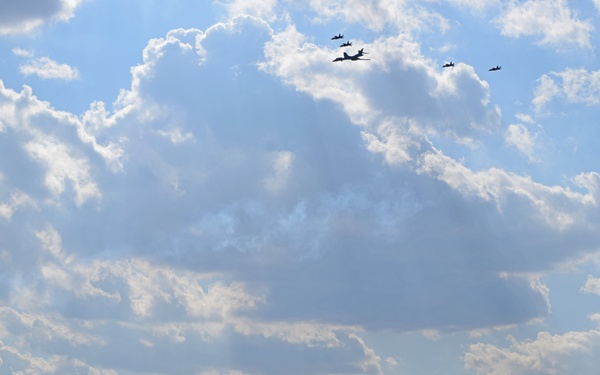 Salute to America over Philadelphia