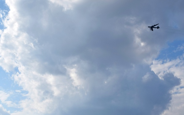 Salute to America over Philadelphia