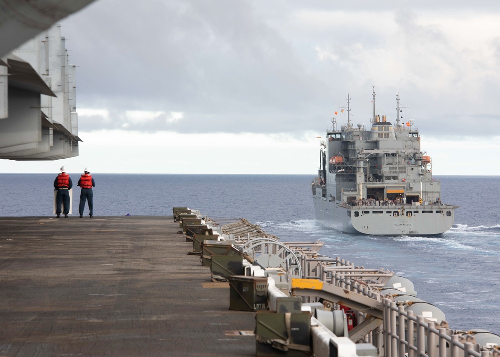 USS Bataan (LHD 5) replenishment-at-sea