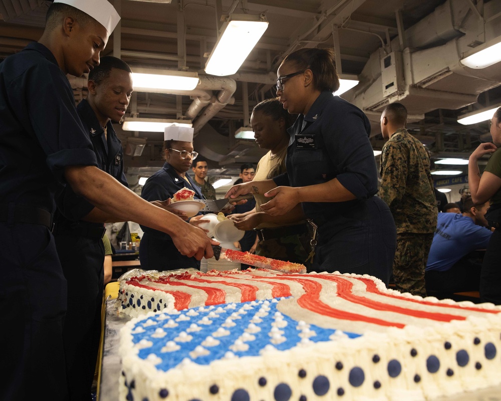 USS Bataan (LHD 5) Independence Day