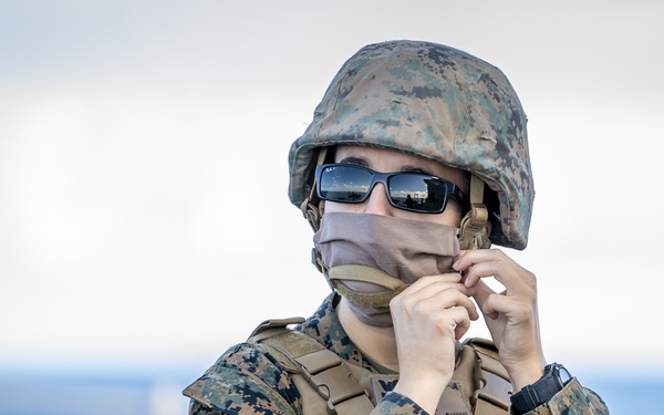 Sailor Dons Helmet