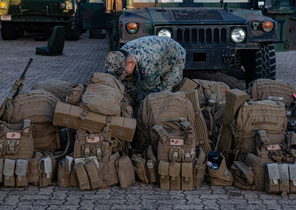 Marines gear up for first field exercise in Australia