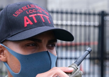 Blue Ridge Sailors Conduct Anti-terrorism Training