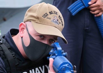 Blue Ridge Sailors Conduct Anti-terrorism Training