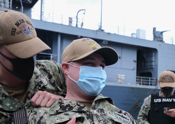 Blue Ridge Sailors Conduct Anti-terrorism Training