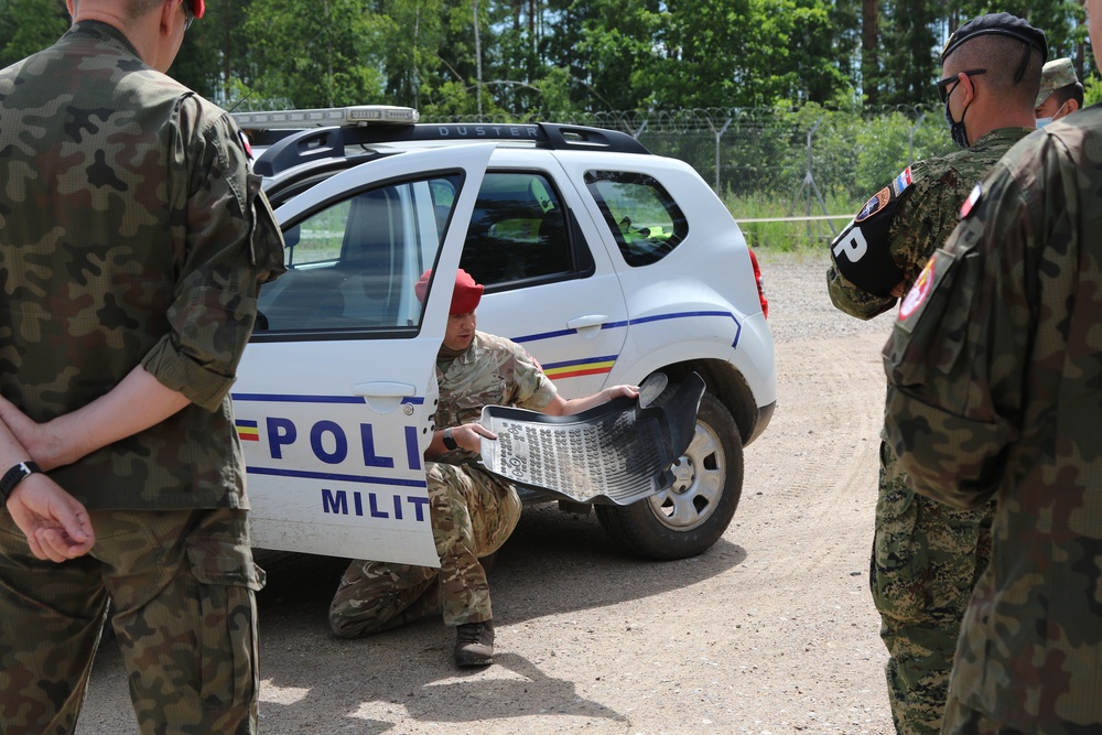 Military police hold training in BPTA
