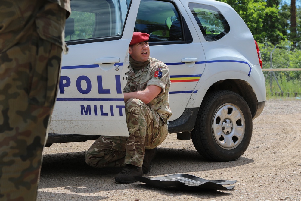Military police hold training in BPTA