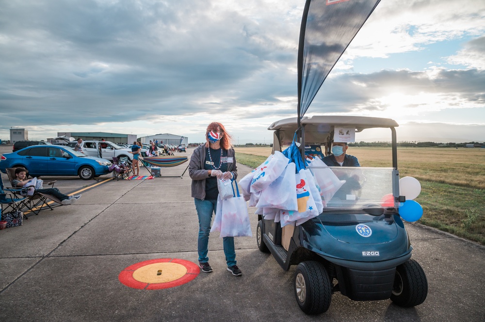 Garrison celebrates nation’s independence with drive-in fireworks event