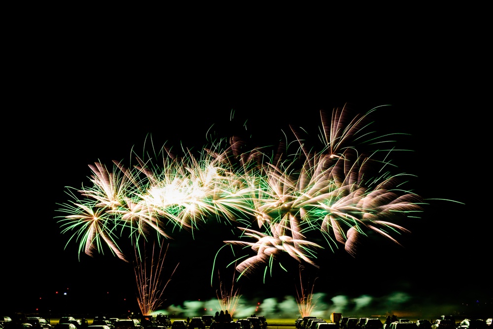 Garrison celebrates nation’s independence with drive-in fireworks event