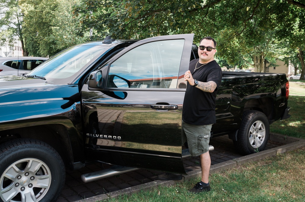 For Marin, his truck is a vital part of being a sponsor