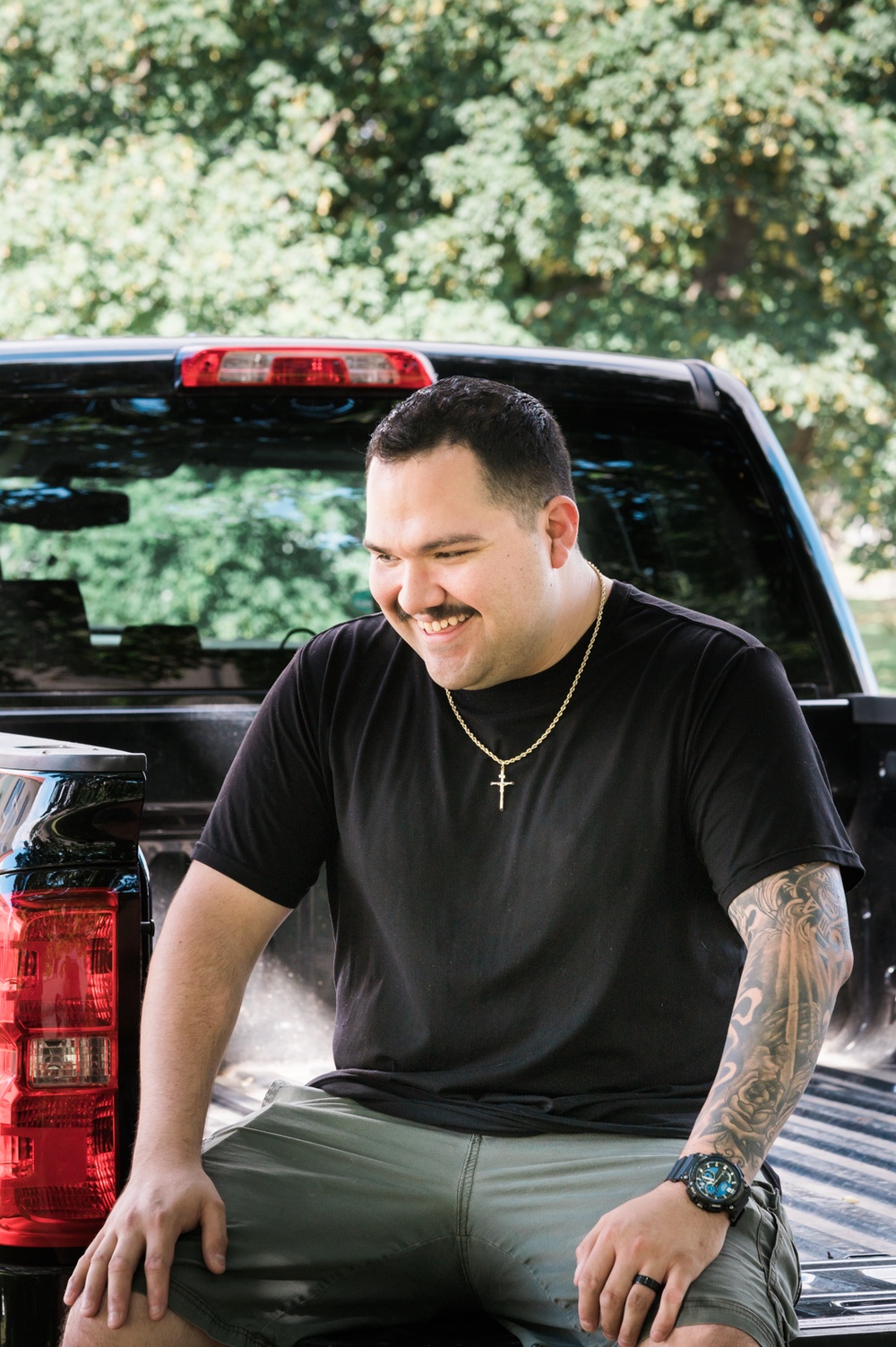 For Marin, his truck is a vital part of being a sponsor