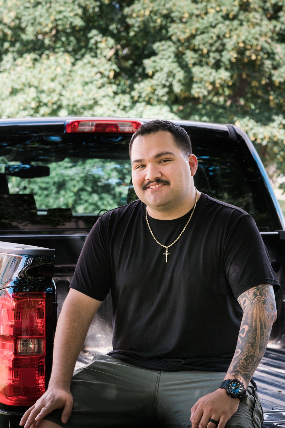 For Marin, his truck is a vital part of being a sponsor
