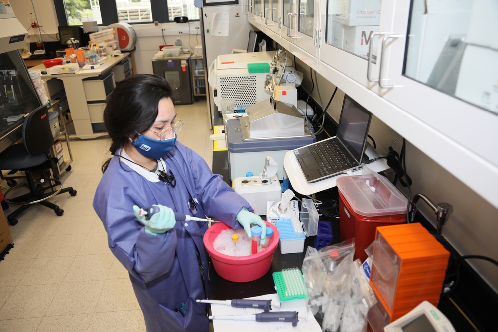 WRAIR's Emerging Infectious Diseaese Branch Studies Coronavirus protein samples