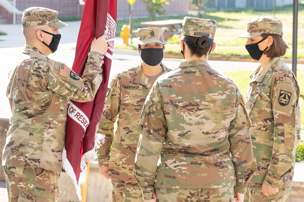 Command Sergeant Major Natasha Santiago, Relinquishment of Command Ceremony, Walter Reed Army Institute of Research (WRAIR) (U.S. Army photo by Shawn Fury / Released)