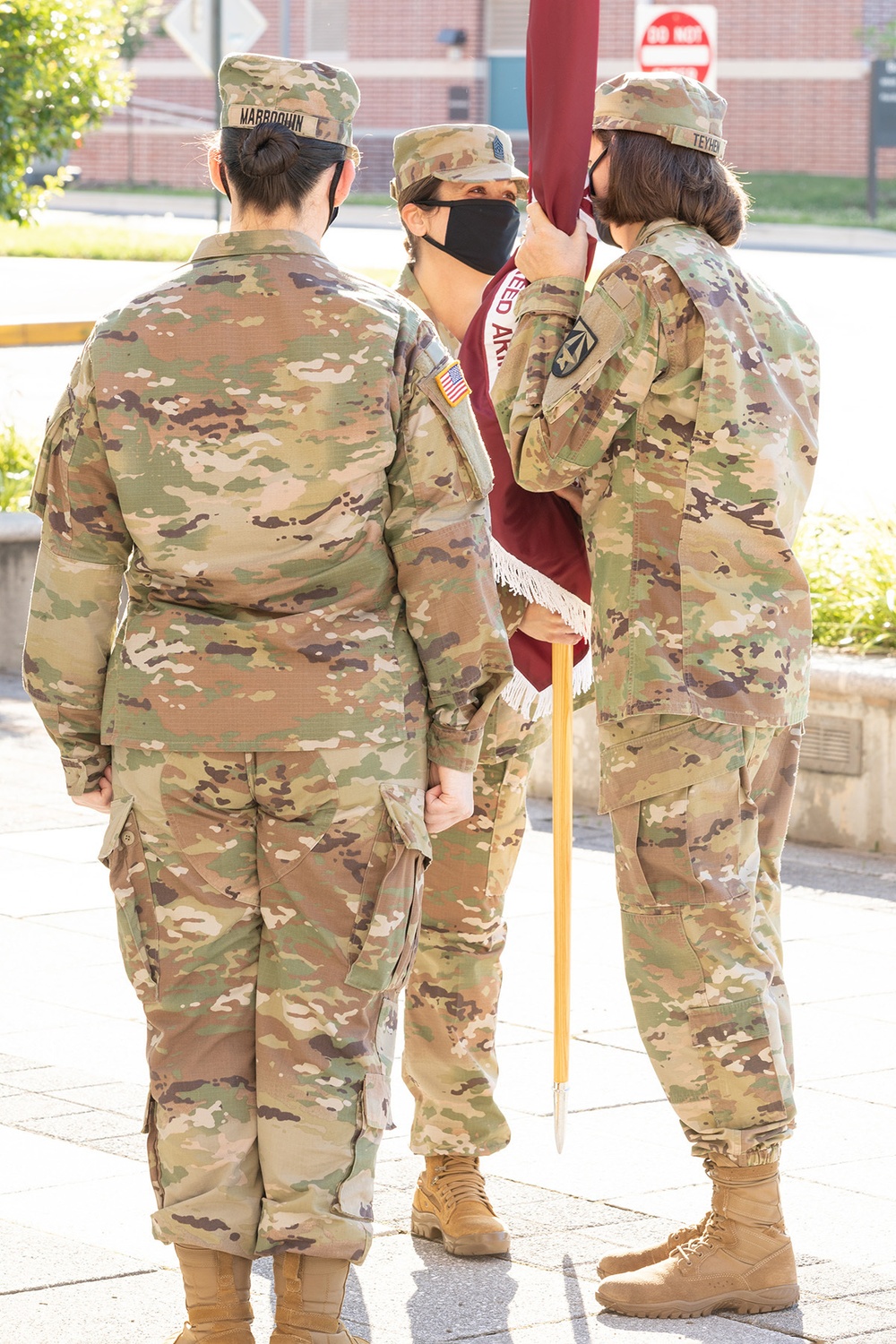 Command Sergeant Major Natasha Santiago, Relinquishment of Command Ceremony, Walter Reed Army Institute of Research (WRAIR) (U.S. Army photo by Shawn Fury / Released)