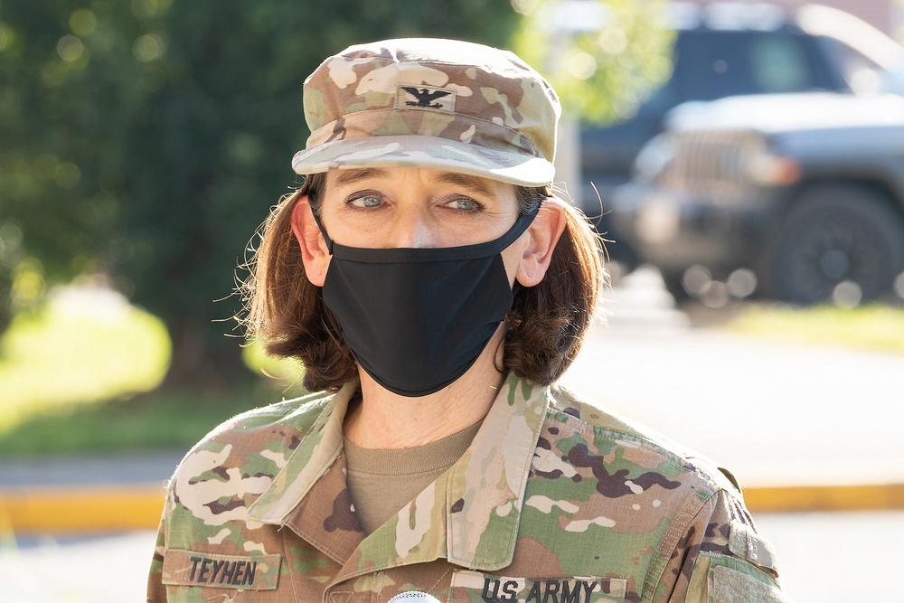 Command Sergeant Major Natasha Santiago, Relinquishment of Command Ceremony, Walter Reed Army Institute of Research (WRAIR) (U.S. Army photo by Shawn Fury / Released)