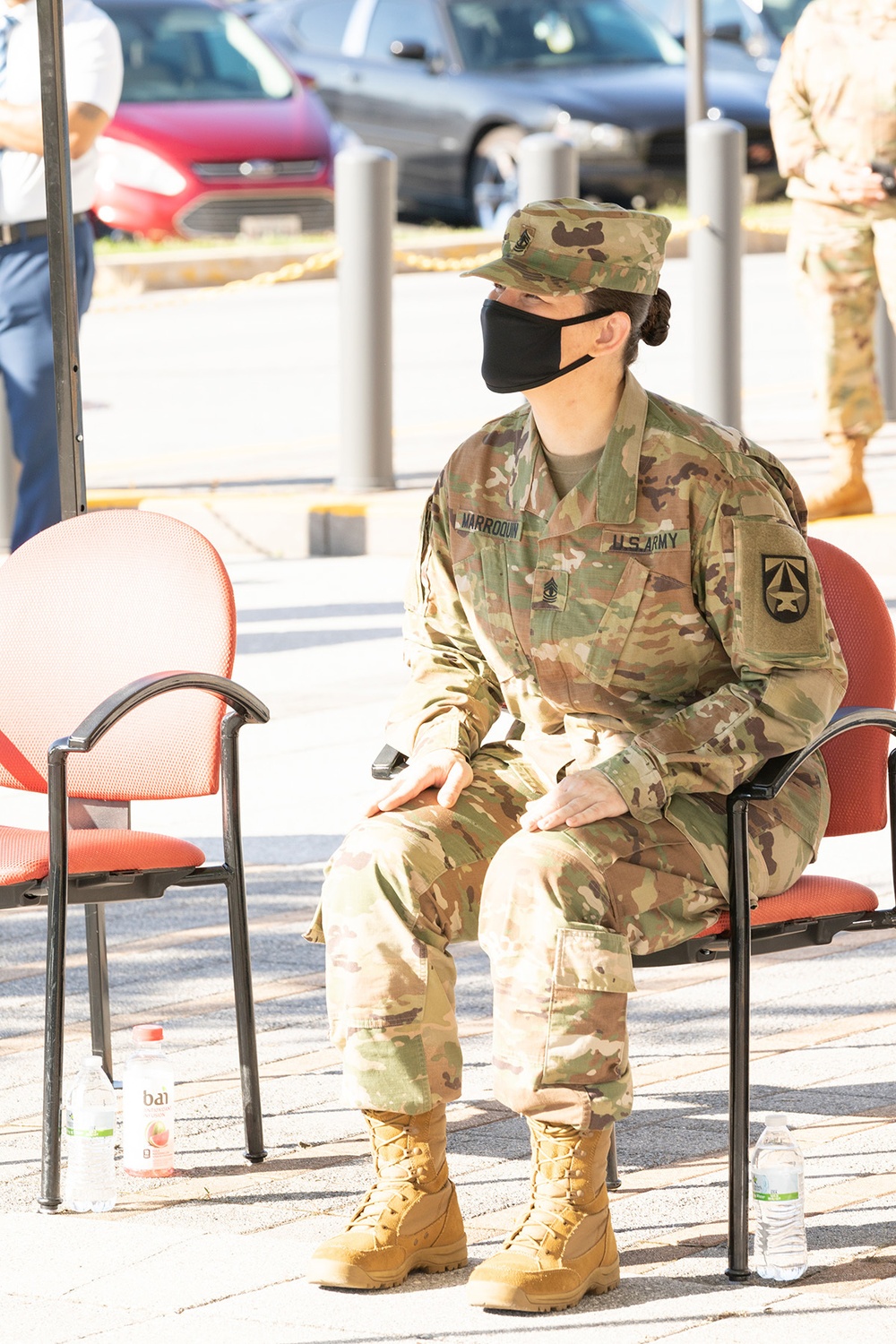 Command Sergeant Major Natasha Santiago, Relinquishment of Command Ceremony, Walter Reed Army Institute of Research (WRAIR) (U.S. Army photo by Shawn Fury / Released)