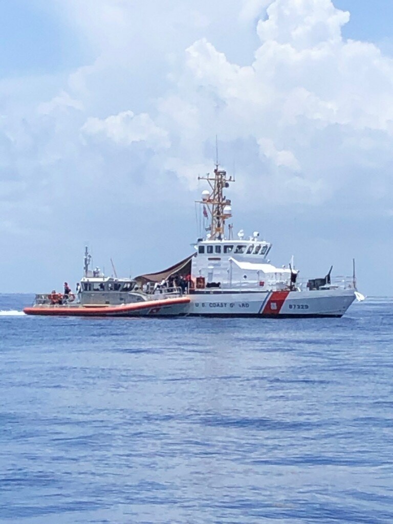 Coast Guard interdicts 14 Haitian migrants 26 miles east of St. Lucie