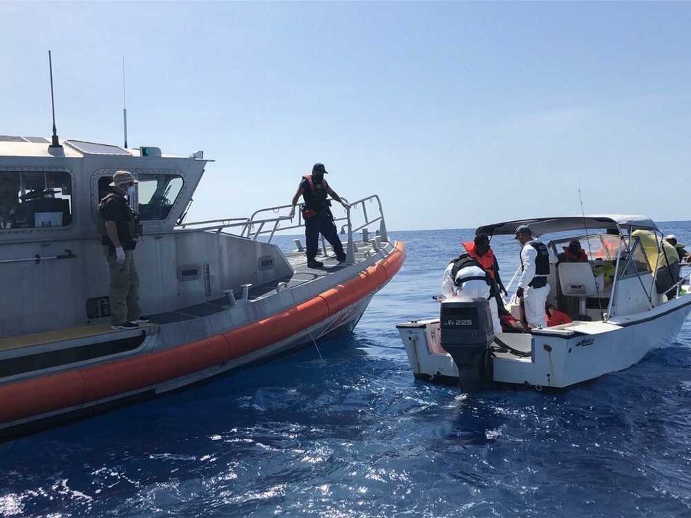 Coast Guard interdicts 14 Haitian migrants 26 miles east of St. Lucie