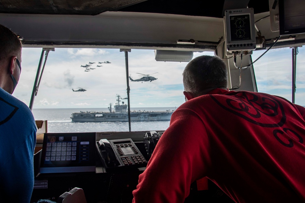 USS Ronald Reagan (CVN 76) Dual Carrier Operations