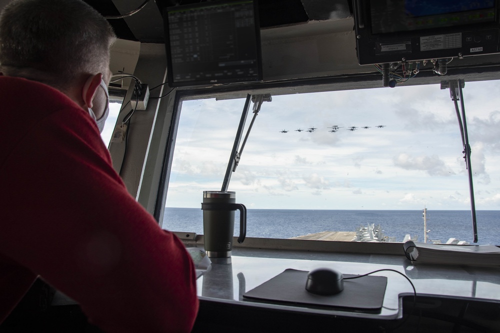 USS Ronald Reagan (CVN 76) Dual Carrier Operations