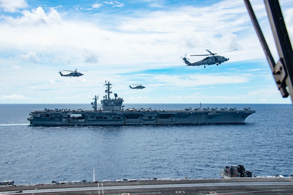 USS Ronald Reagan (CVN 76) Dual Carrier Operations