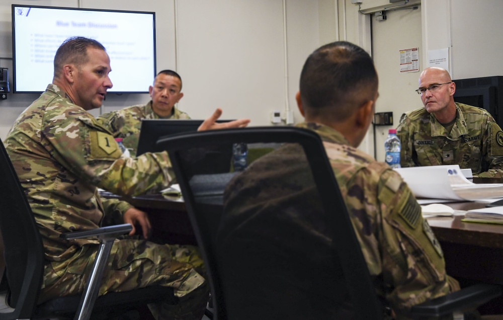 Djibouti Base Cluster Table Top Exercise