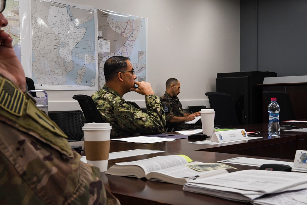 Djibouti Base Cluster Table Top Exercise