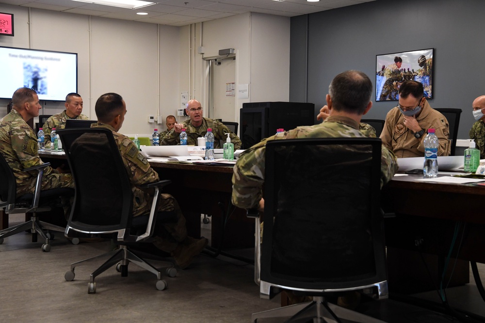 Djibouti Base Cluster Table Top Exercise