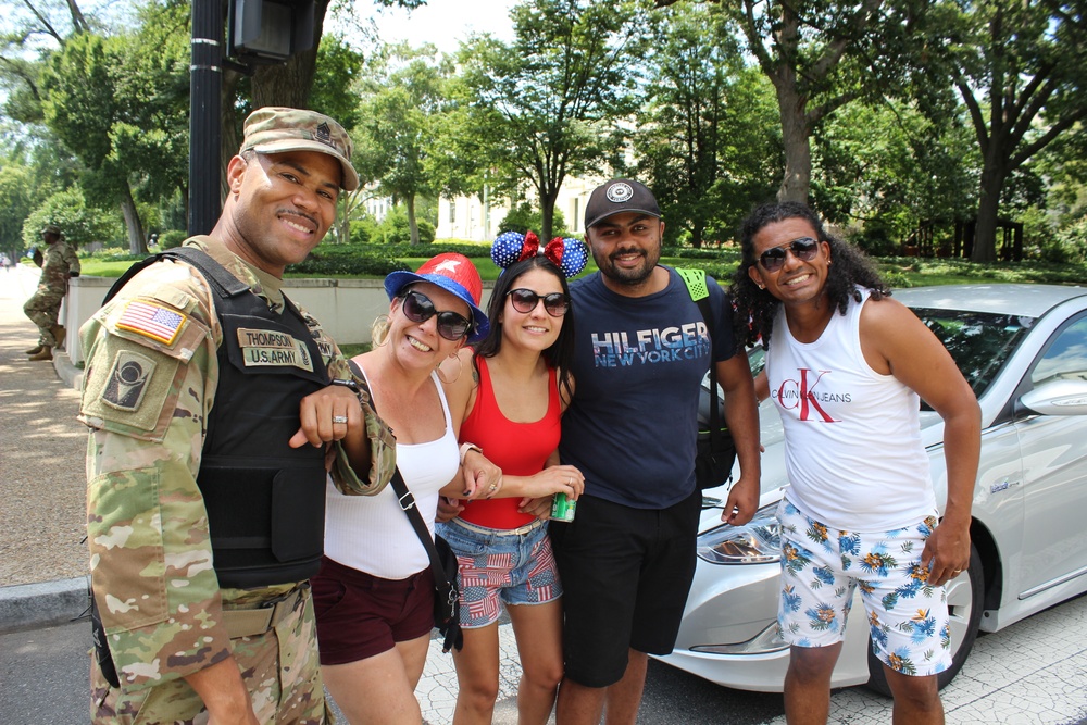 D.C. National Guard supports Independence Day 2020