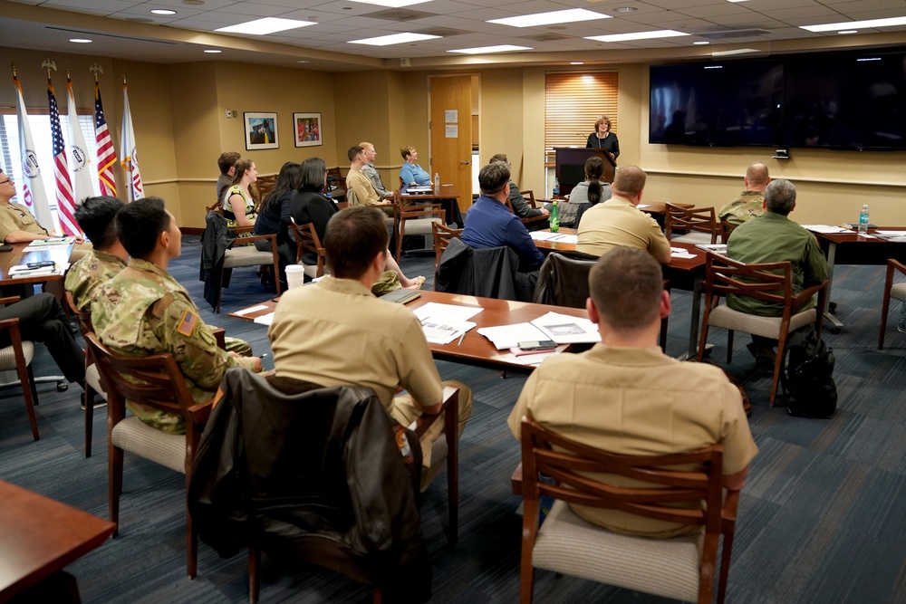 DAAID Bonnie Glick hosts a Joint Humanitarian Operations Course