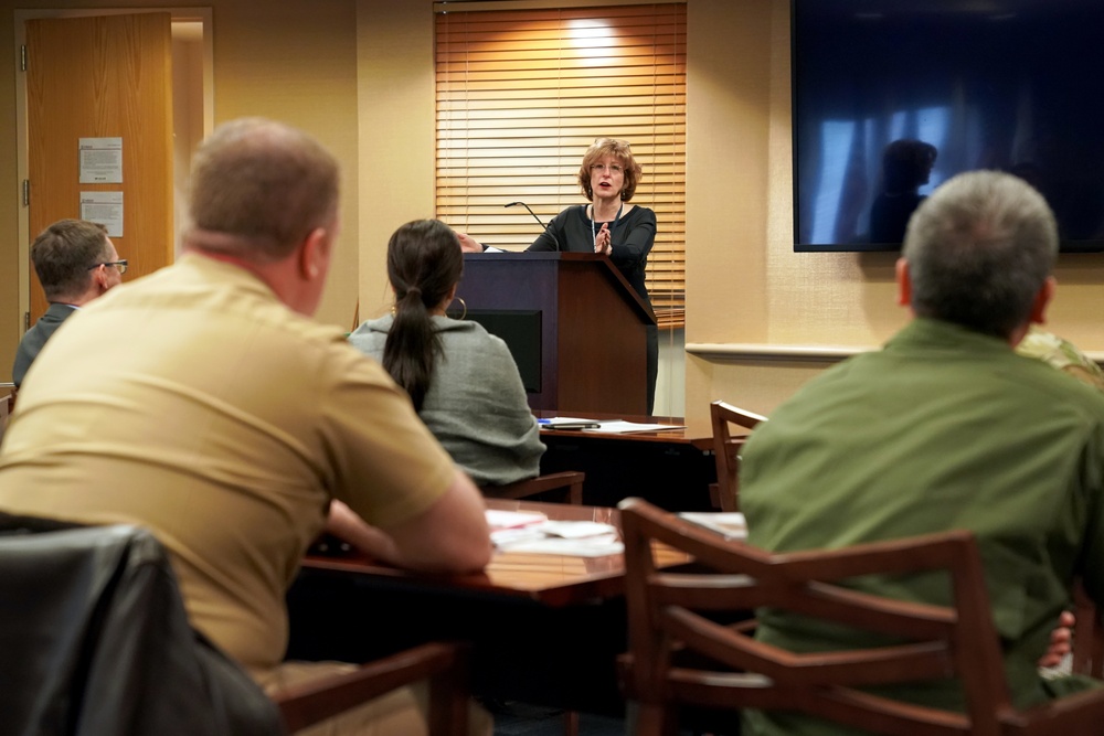 DAAID Bonnie Glick hosts a Joint Humanitarian Operations Course