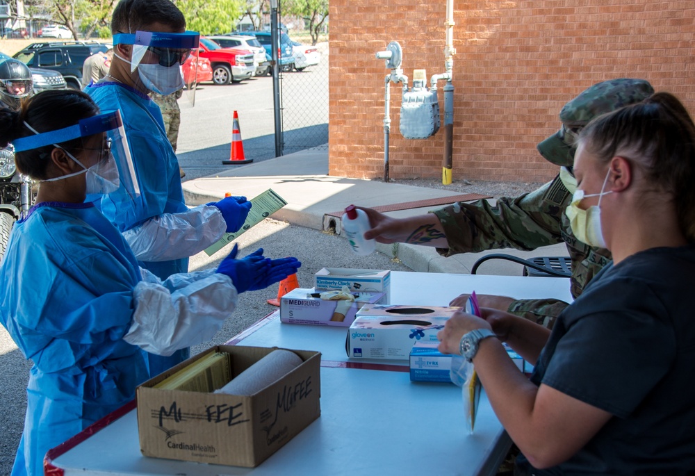 Texan Guardsmen serving during COVID-19