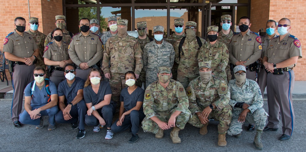 Texan Guardsmen serving during COVID-19
