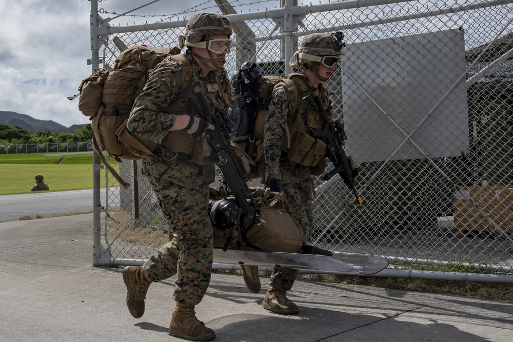 DVIDS - Images - Charlie Battery conducts a simulated embassy ...