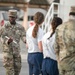 380th Air Expeditionary Wing honor guard volunteers begin training.