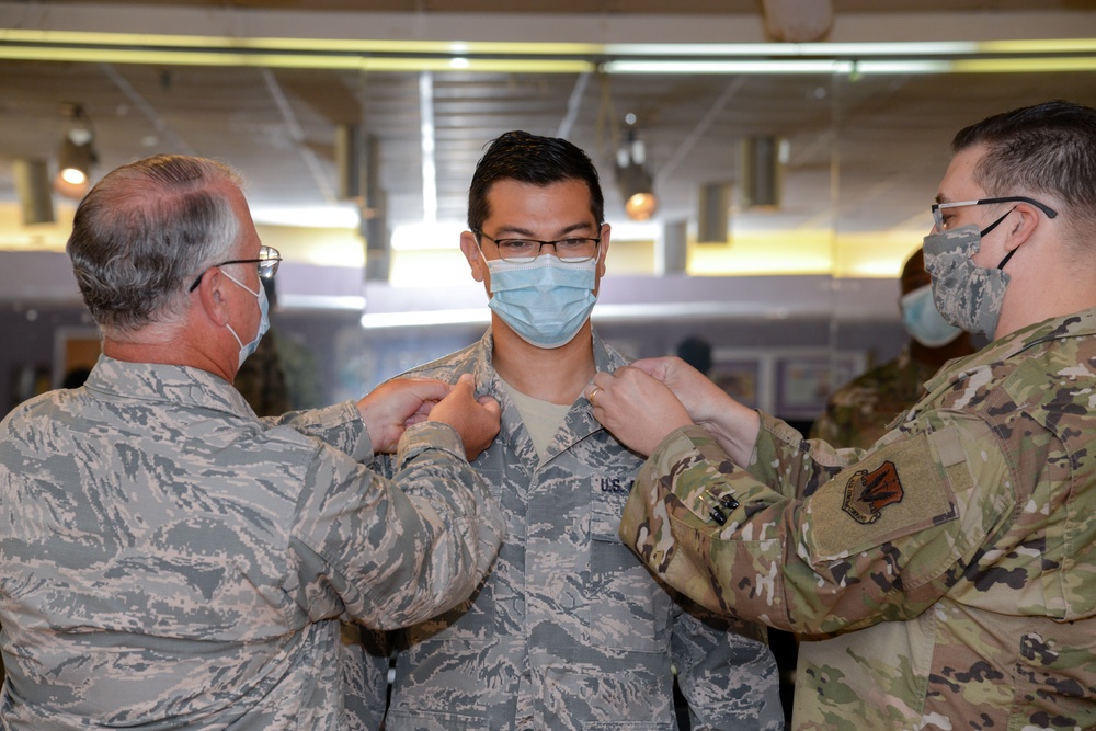 177th Leadership Field Promotes on the Front Lines of COVID-19