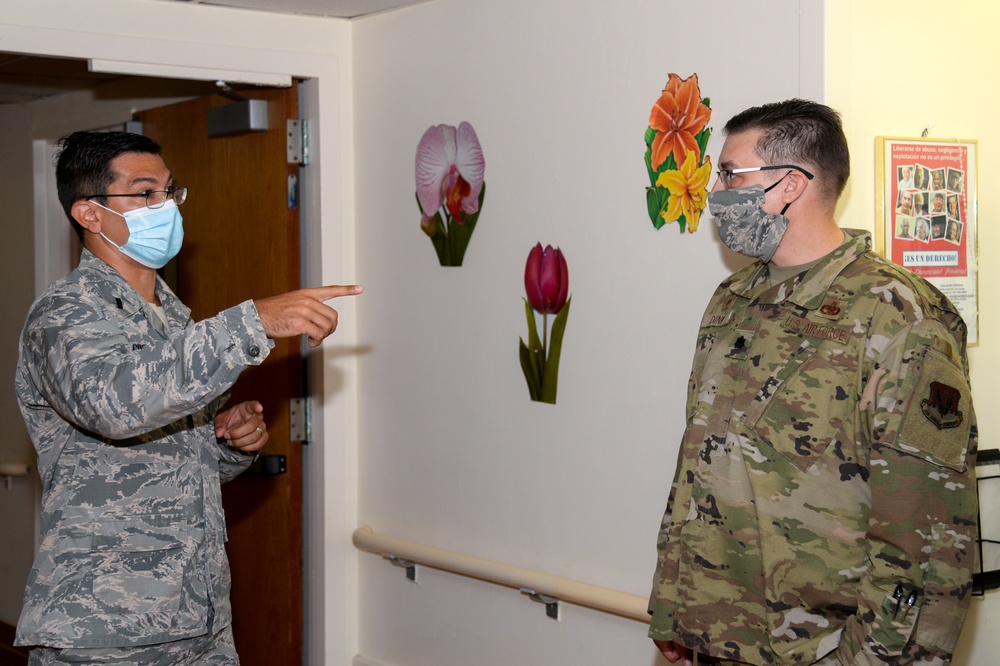 177th Leadership Field Promotes on the Front Lines of COVID-19