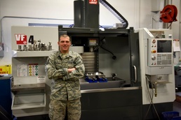 180FW Airman Fixes Courthouse Clock