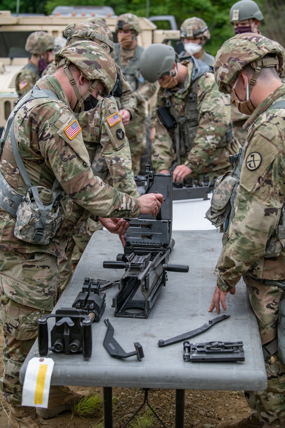 W.Va. Guard's 201st Field Artillery Resumes Training During COVID-19 Pandemic