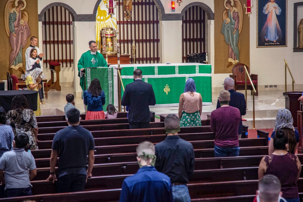 Sunday services on MCB Camp Lejeune resume through limited occupancy, social distancing, use of protective masks