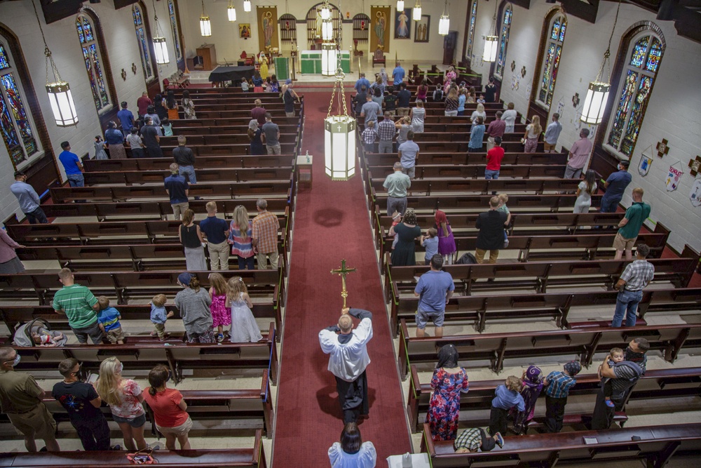 Sunday services on MCB Camp Lejeune resume through limited occupancy, social distancing, use of protective masks
