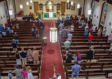 Sunday services on MCB Camp Lejeune resume through limited occupancy, social distancing, use of protective masks