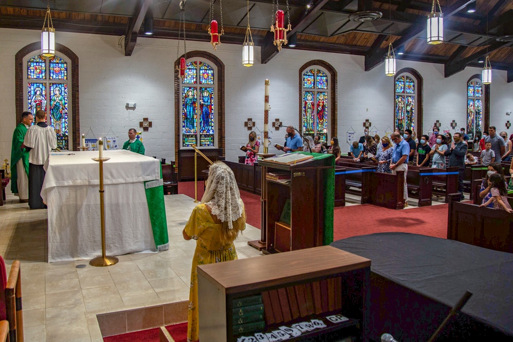 Sunday services on MCB Camp Lejeune resume through limited occupancy, social distancing, use of protective masks