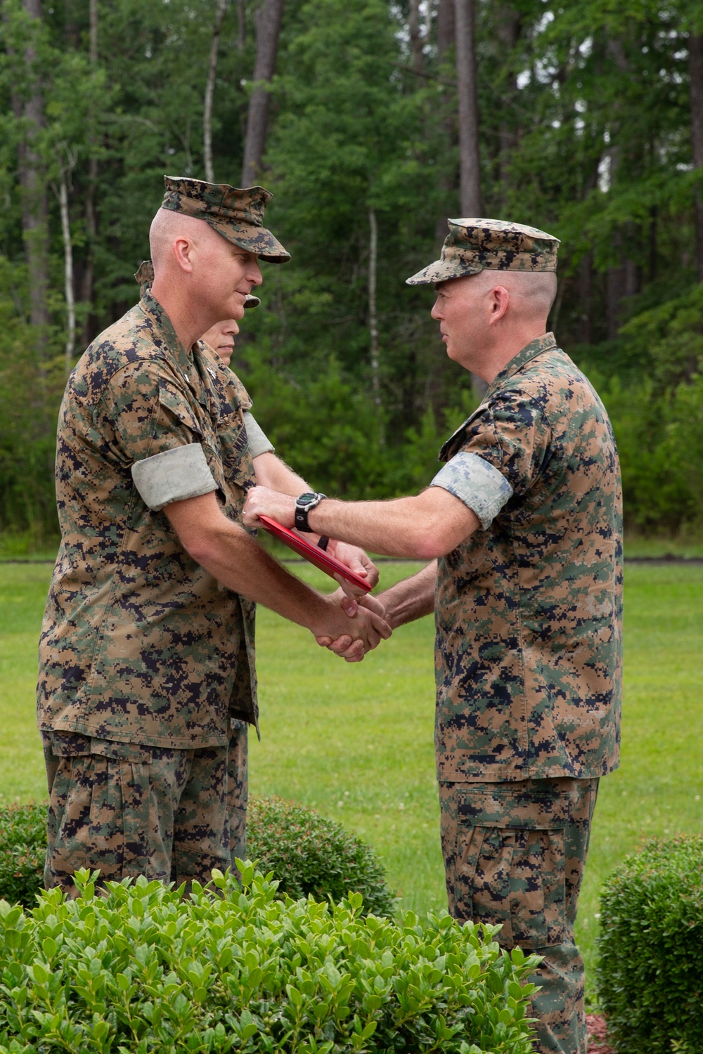 Maj. William Ivins III Meritorious Service Medal Ceremony
